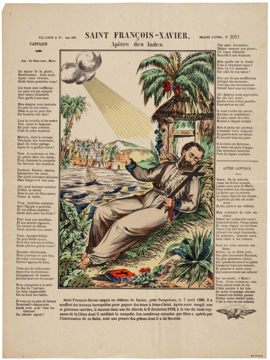 SAINT FRANCOIS-XAVIER, / Apôtre des Indes. (titre inscrit)_0